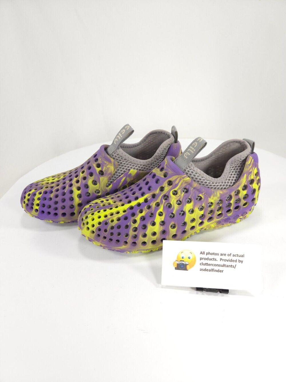 CCILU Kids Summer Youths Beach Water Shoe Girls Size 2 304029009 Yellow Purple